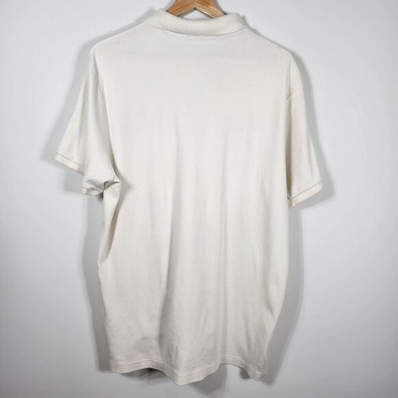 U.S. Polo Assn Cream Colored Luxury Feel Polo Shirt Size XL - Picture 3 of 5